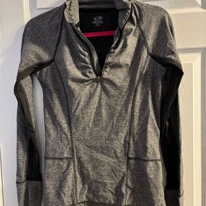 Champion Heather Gray Zip-Up Jacket